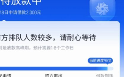 鹿优选备用金放款多久到账